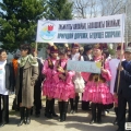 On the 28th of April the central streets of Katon-Karagai